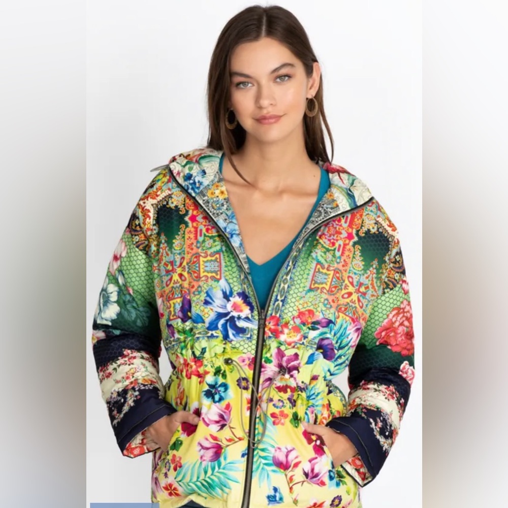 NWT JOHNNY WAS PUFFER JACKET SZ US L